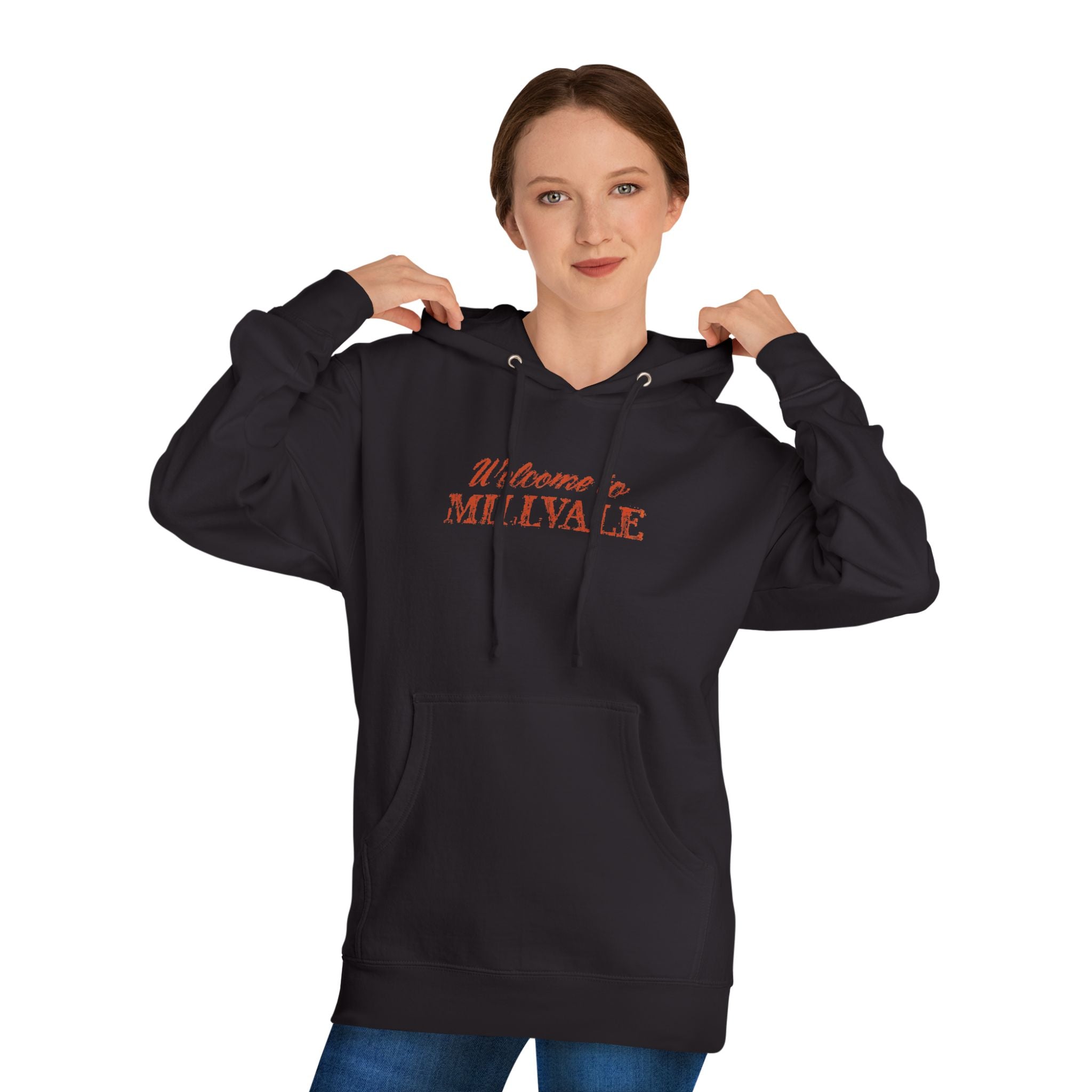 Darkenwell Welcome to Millvale Carved Logo Pullover Hoodie