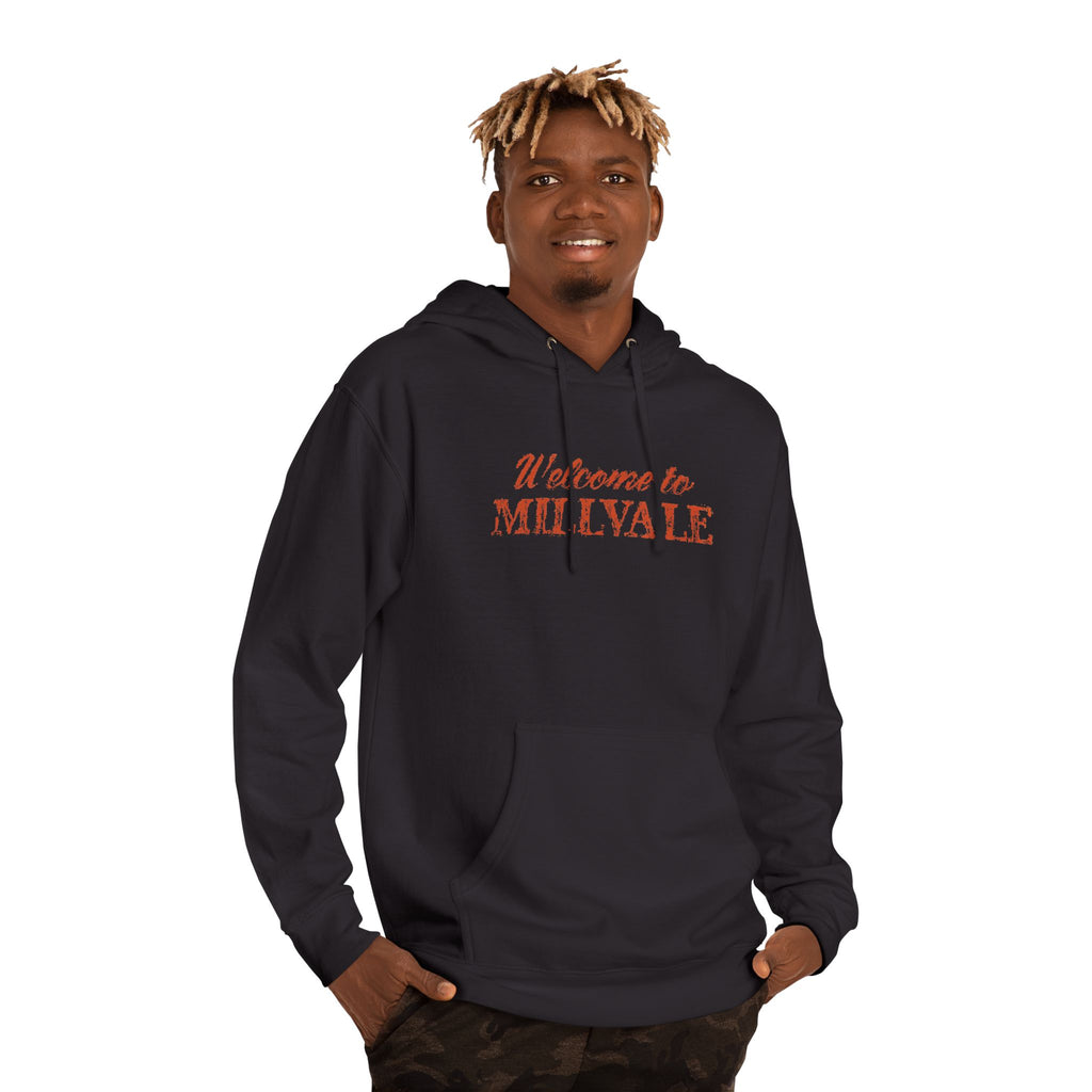 Darkenwell Welcome to Millvale Carved Logo Pullover Hoodie
